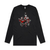 Dark Queen Of Hearts - AS Colour Mens Ink Long Sleeve