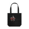 Dark Queen Of Hearts - AS Colour Canvass Carrie Bag