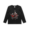 Dark Queen Of Hearts - AS Colour Kids Long Sleeve Tee 2